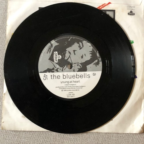 178 - The bluebells. Young at heart/Tender mercy. London records single. LON49
