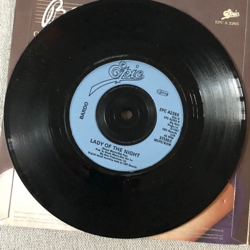 185 - Bardo. One step further/Lady of the night. Single epic EPCA2265