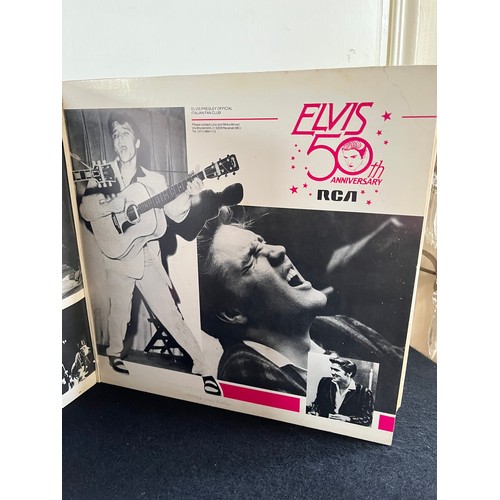 198 - Elvis the Pelvis album 50th Anniversary Italian import. NL89515(2)