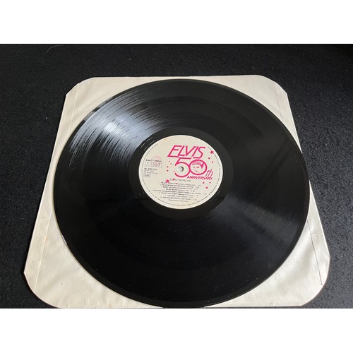 198 - Elvis the Pelvis album 50th Anniversary Italian import. NL89515(2)