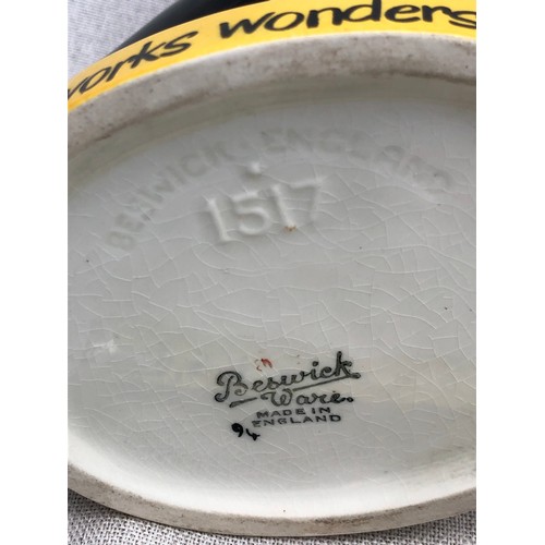 1 - Double Diamond works wonders advertising figurine with small loss to hat by Beswick. Model No. 1517