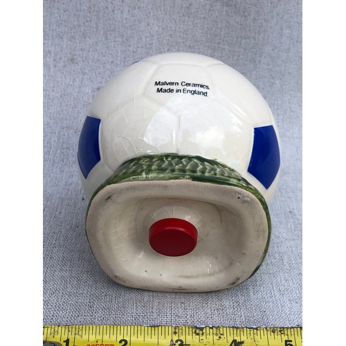 3 - Rangers football club Scotch whisky Football by Malvern ceramics.