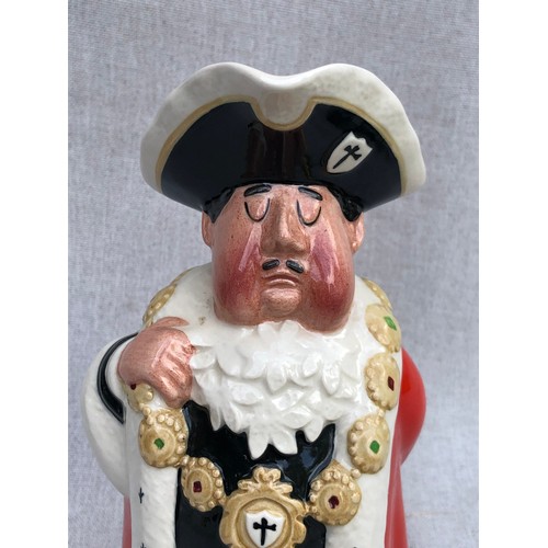 4 - Mayor Figurine. Behind every great man by Beswick