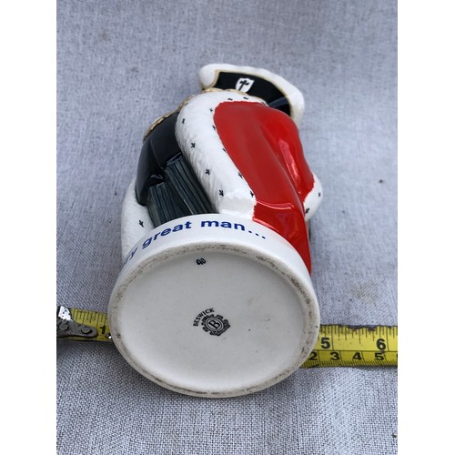 4 - Mayor Figurine. Behind every great man by Beswick