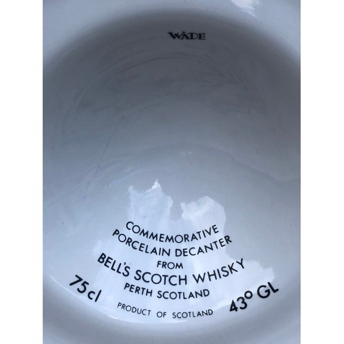 7 - Bell’s Scotch Whisky decanter commemorating the marriage of Prince Andrew with Sarah Ferguson by Wad... 