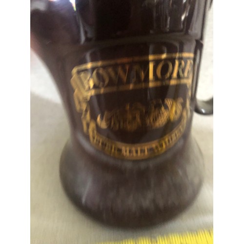 65 - Bowmore pure malt whisky jug by Wade