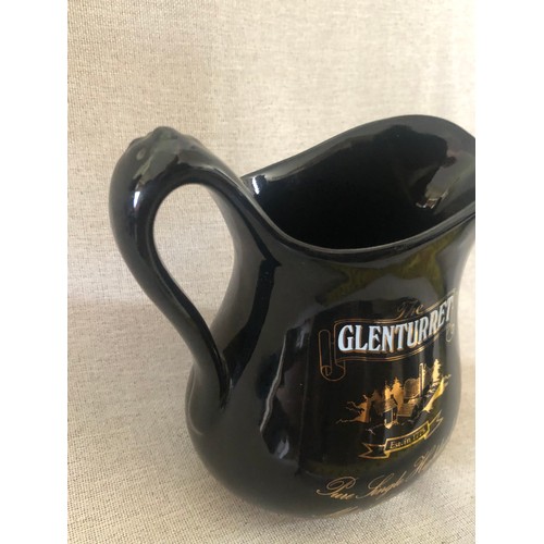66 - Glenturret pure single Highland malt scotch whisky jug.