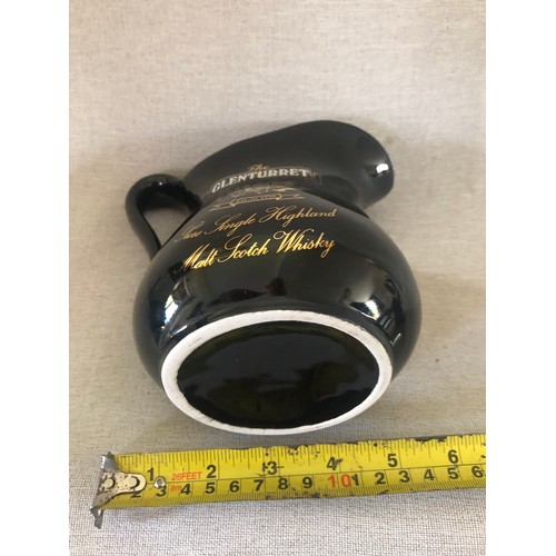 66 - Glenturret pure single Highland malt scotch whisky jug.