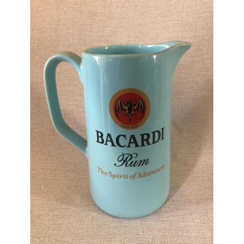 74 - Bacardi rum. The spirit of adventures jug by Wade