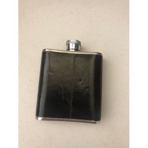 79 - Teachers Highland cream Scotch Whisky hip flask