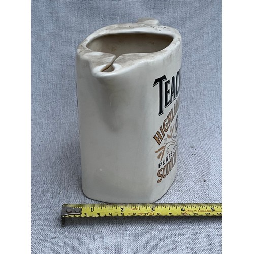 95 - Teacher's Finest Scotch Whisky Jug by Seton Pottery pottery