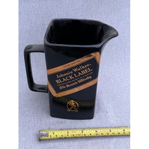 96 - Johnny Walker Black label scotch whisky jug by Wade