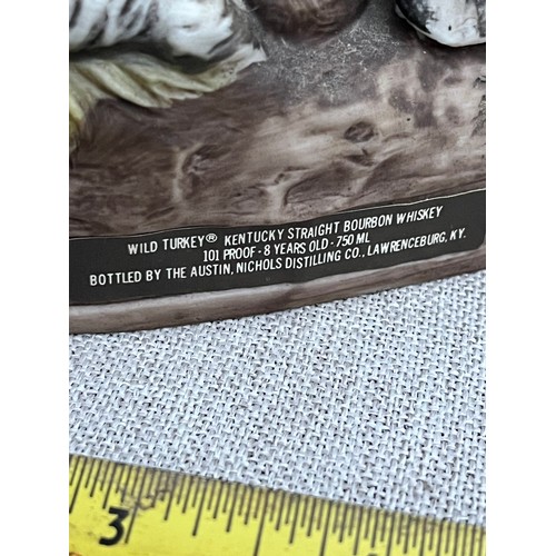 101 - Wild Turkey Kentucky Straight Bourbon whiskey decanter by Austin Nichols & Co.Empty