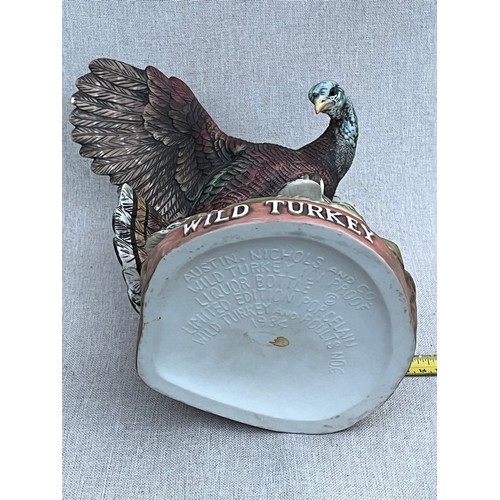 101 - Wild Turkey Kentucky Straight Bourbon whiskey decanter by Austin Nichols & Co.Empty