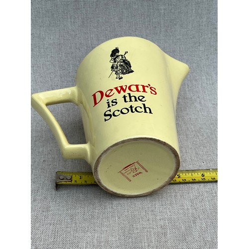 103 - Dewar's is the scotch whisky jug by Wade