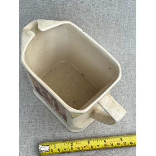 104 - Bell's 'Afore ye go' scotch whisky jug by Wade