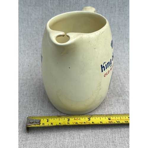 111 - King George IV Old scotch whisky jug by Wade