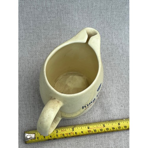 111 - King George IV Old scotch whisky jug by Wade