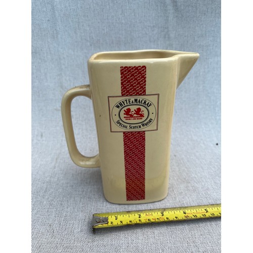 112 - Whyte & MacKay Special scotch whisky jug by Seton Pottery