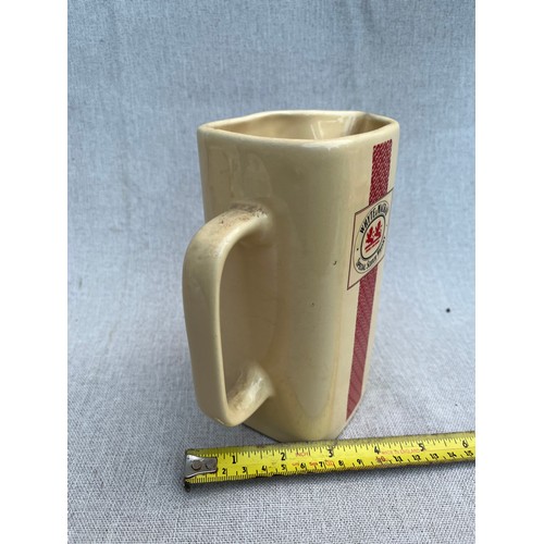 112 - Whyte & MacKay Special scotch whisky jug by Seton Pottery