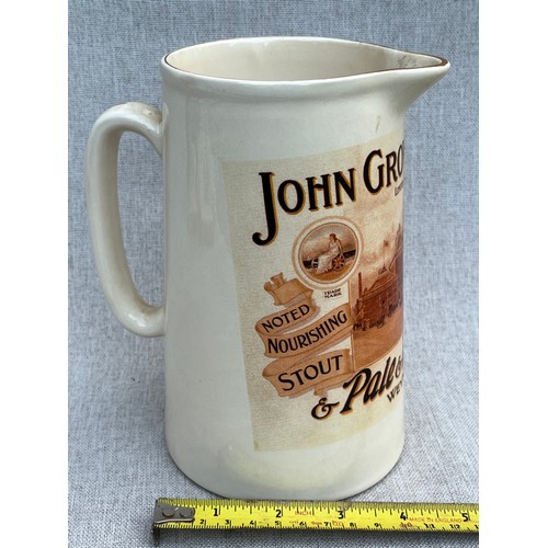 121 - Juhn Groves & Sons Stout & Mild Pale Ale jug Weymouth by Amberglade