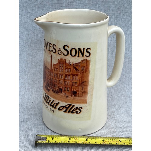 121 - Juhn Groves & Sons Stout & Mild Pale Ale jug Weymouth by Amberglade