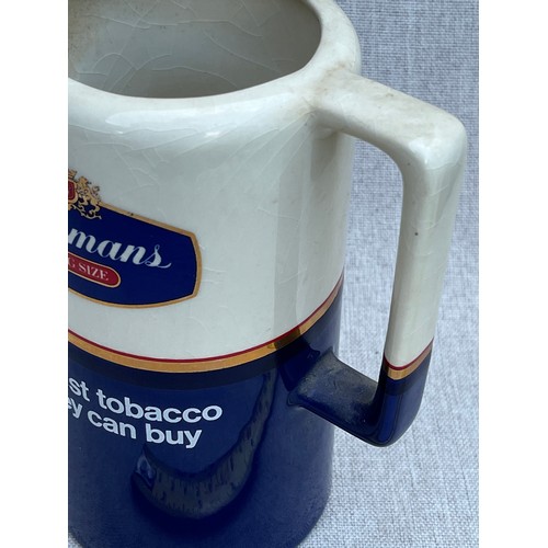 166 - Rothmans The best tobacco money can buy Jug by Seton Pottery