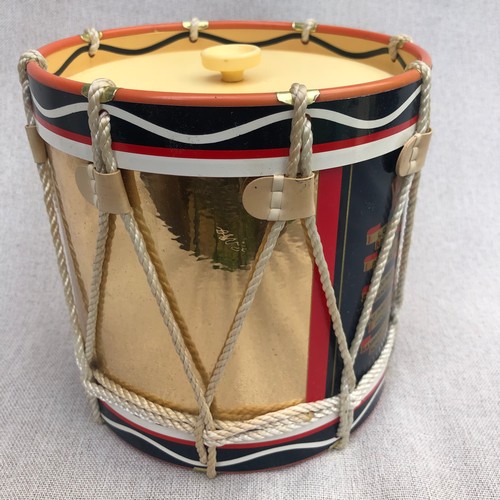 186 - Welsh guard plastic drum  ice bucket by regimental replicas.