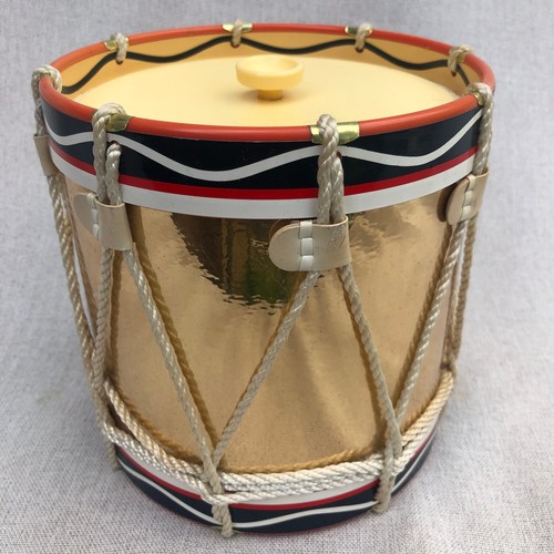 186 - Welsh guard plastic drum  ice bucket by regimental replicas.