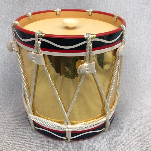 187 - Kings own Scottish Borderers Plastic Drum Ice bucket. By regimental replicas.