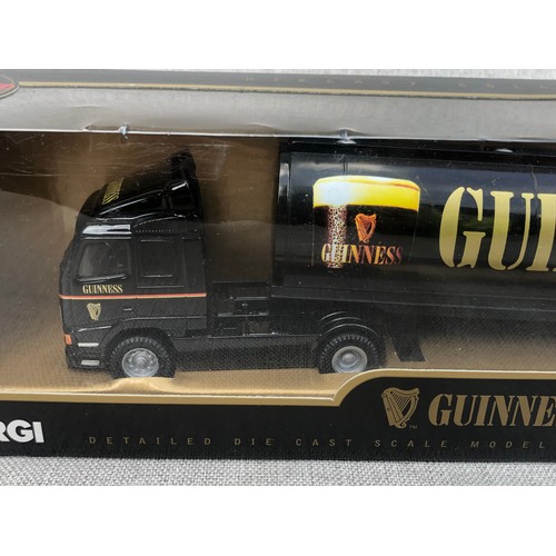 189 - Collectible Guinness lorry By corgi. Boxed.