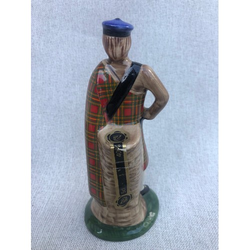 201 - Rutherfords Highland figurine. Glasgow, Scotland, Royal Stewart