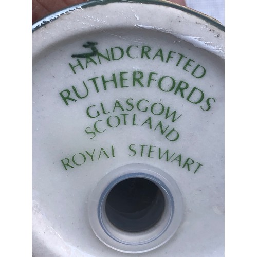 201 - Rutherfords Highland figurine. Glasgow, Scotland, Royal Stewart