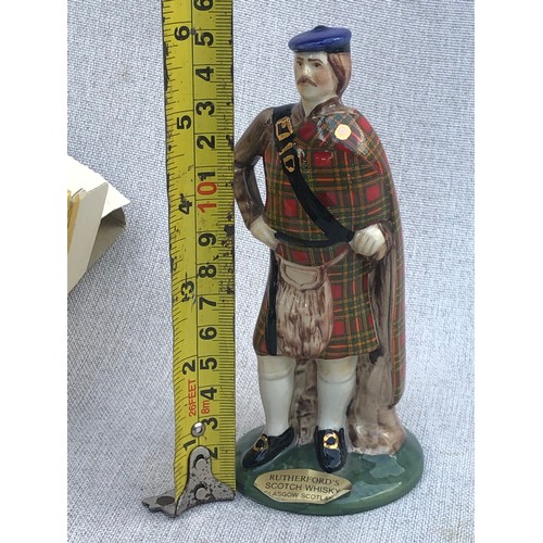 201 - Rutherfords Highland figurine. Glasgow, Scotland, Royal Stewart