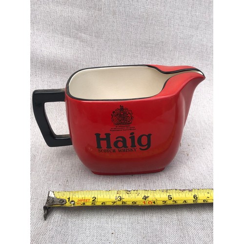 222 - Haig Scotch Whisky jug by CarltonWare.