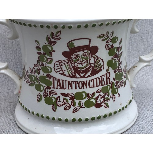 223 - Large Taunton Cider twin handled cup