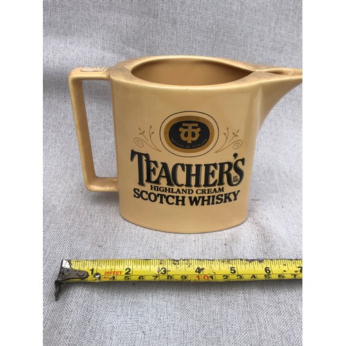 241 - Teachers Highland cream scotch whisky jug by Wade