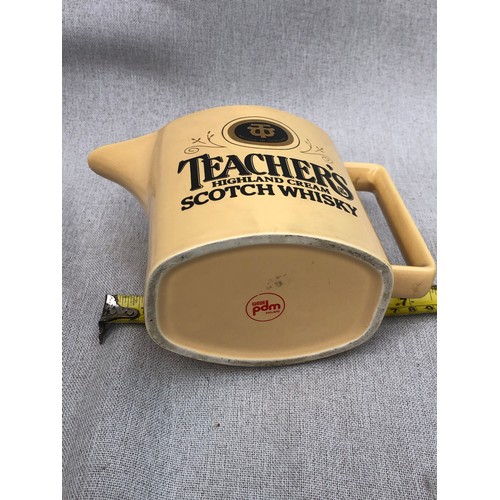 241 - Teachers Highland cream scotch whisky jug by Wade