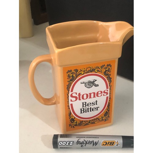 288 - Stones Best Bitter jug by Wade