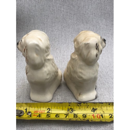 316 - Pair of Beswick Staffordshire dogs.