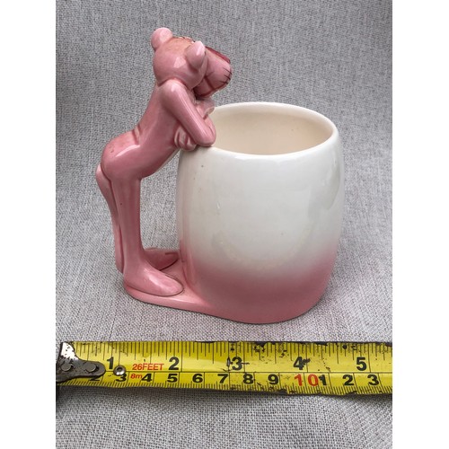 320 - Pink panther mug made in Japan.