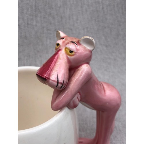 320 - Pink panther mug made in Japan.