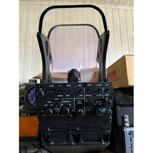 15 - MOD - Heads up Tornado fighter console in serviceable condition