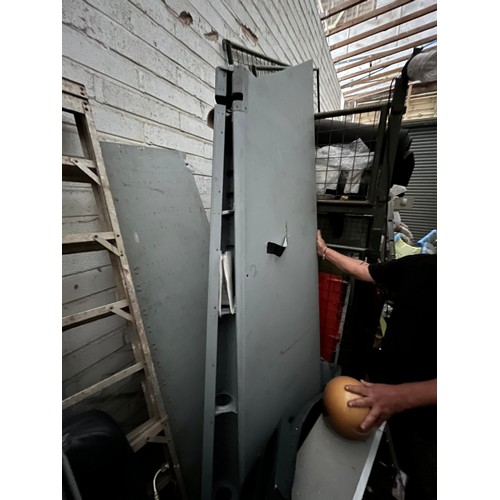 17 - MOD - Tail rudder panel for ZA 560 Tornado GR.4 fighter in serviceable condition