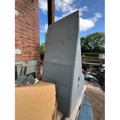 30 - MOD - Engine air intake panel for Tornado GR.4 fighter in serviceable condition