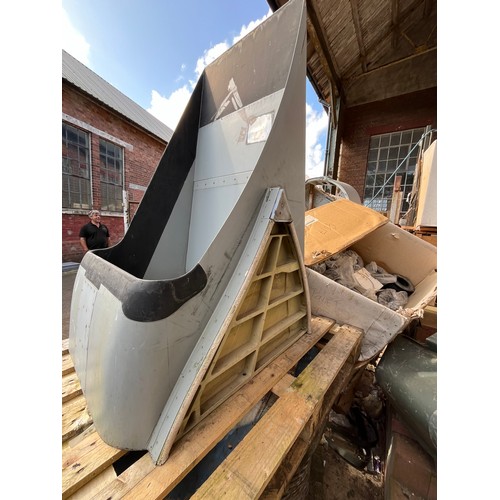 30 - MOD - Engine air intake panel for Tornado GR.4 fighter in serviceable condition