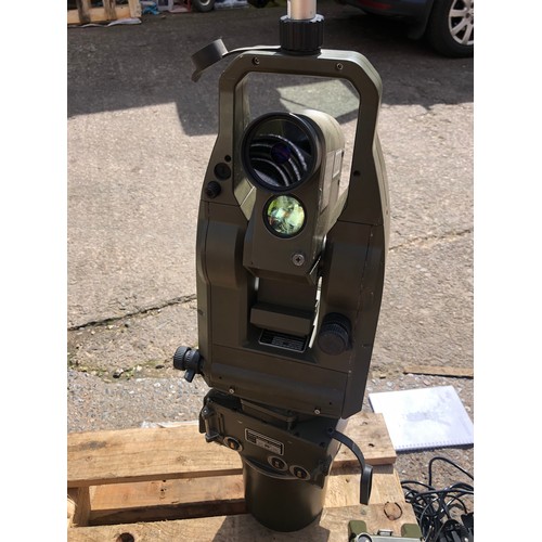 42 - MOD - Leica GLPS Gun Laying and Positioning System with spares and accessories as pictured. Working ... 