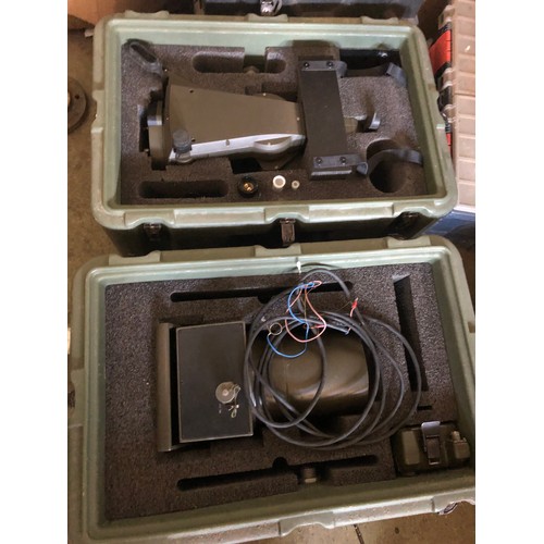 42 - MOD - Leica GLPS Gun Laying and Positioning System with spares and accessories as pictured. Working ... 