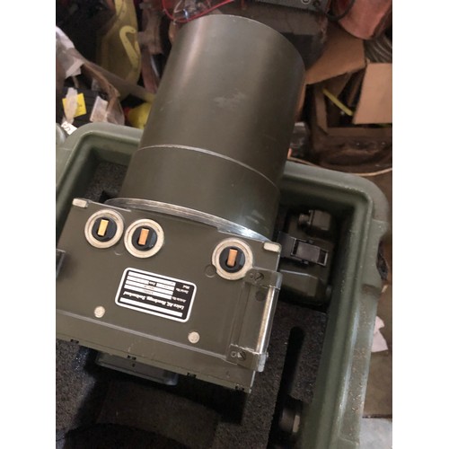 42 - MOD - Leica GLPS Gun Laying and Positioning System with spares and accessories as pictured. Working ... 