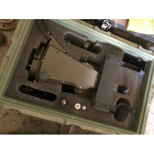 42 - MOD - Leica GLPS Gun Laying and Positioning System with spares and accessories as pictured. Working ... 